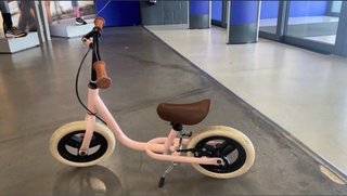 Bicicleta infantil Btwin rosa