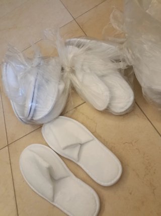 Ciabatte spa bianche taglia unica unisex