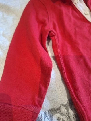 Polo niño manga larga rojo de polo ralph lauren