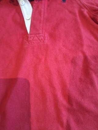 Polo niño manga larga rojo de polo ralph lauren