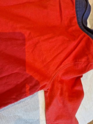 Polo niño manga larga rojo de polo ralph lauren