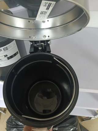 Cubo pedal negro IKEA EKOLN