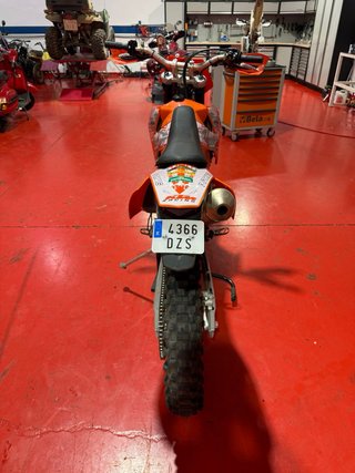 KTM Exc 450 Racing Naranja/Blanca