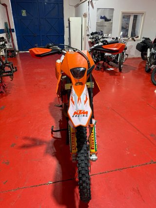 KTM Exc 450 Racing Naranja/Blanca
