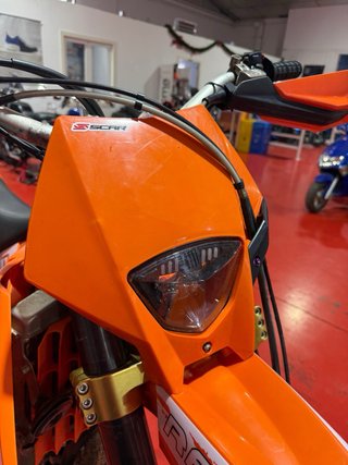 KTM Exc 450 Racing Naranja/Blanca