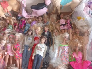 Lote de Muñecas Barbie y Accesorios