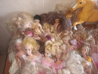 Lote de Muñecas Barbie y Accesorios