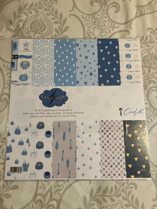 Set 6 papeles scrapbooking (num 11)