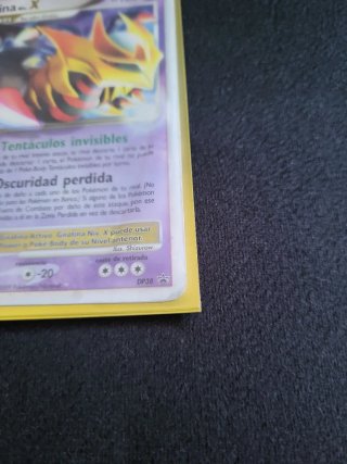 Carta Pokémon Giratina Niv. X 2009