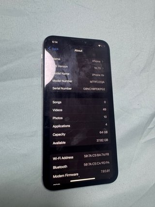iPhone XS Apple