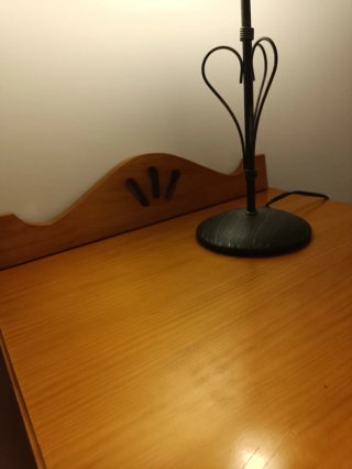 Cómoda rústica roble + mesilla a juego