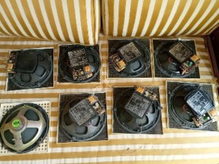 8 Altavoces Electroacustica Ampliphon 3502