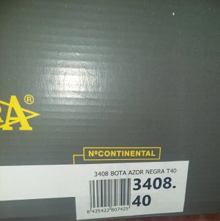 Botas de seguridad, SEGARRA, sin estrenar. T40