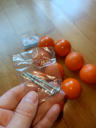 Tiradores Naranja para Armario (Pack 8)