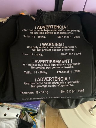 Chaleco salvavidas naranja SUMER
