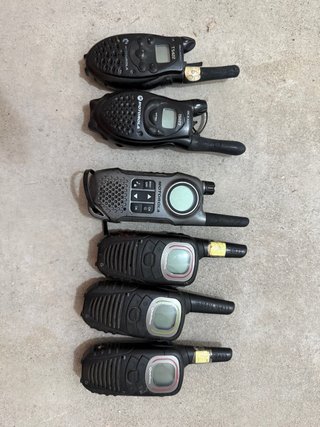 Lote 5 Walkie Talkies
