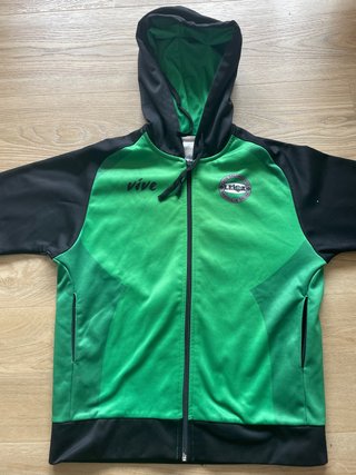 Chaqueta Leioa SBT verde y negra