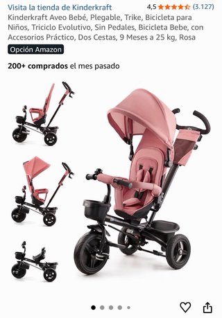 Triciclo evolutivo Kinderkraft