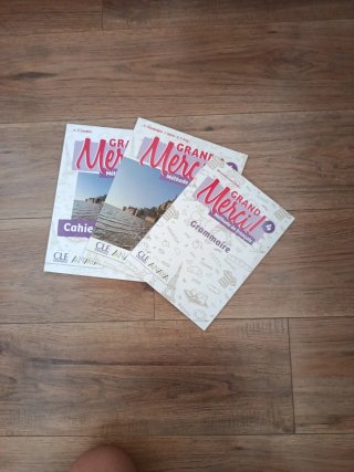 Libros Francés Grand Merci!+libro GRAMMAIRE