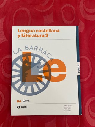 Lengua castellana y literatura 2, Le Bachillerato
