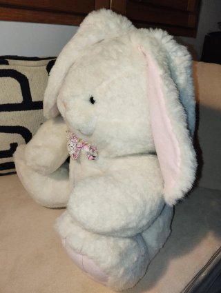 Peluche Conejo Blanco Grande