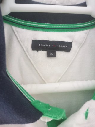 Camisa Polo Tommy Hilfiger Talla 16 años o s