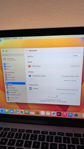 MacBook Pro 13 i7 2014 (A1398)