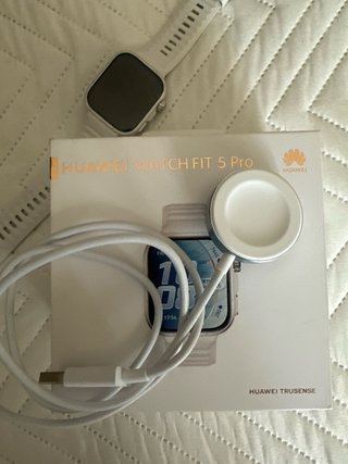 Huawei Watch Fit 5 Pro Plata/Blanco