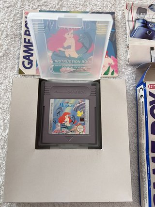 Disney A Pequena Sereia Game Boy CIB