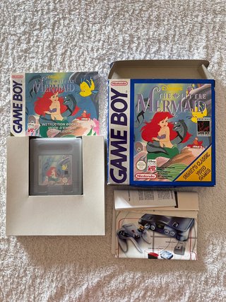 Disney A Pequena Sereia Game Boy CIB