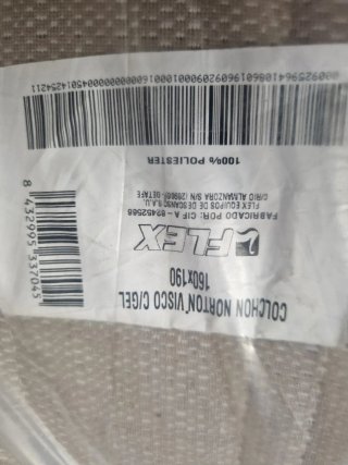 Colchón Flex Viscoelástico 160x190