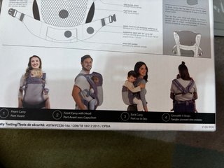 Mochila Portabebés BEKO 3D Mesh Navy a ESTRENAR