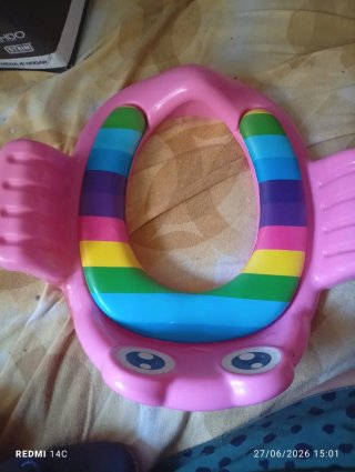 Adaptador WC infantil con diseño de pez
