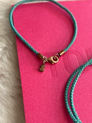 Collar y pulsera Tous turquesa