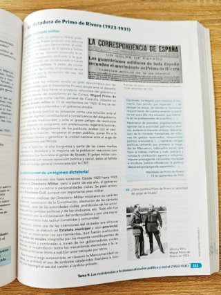 Hispania Historia de España, 2 Bach. Andalucía.