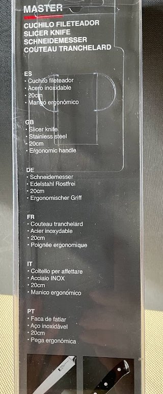 Coltello da filetto Bergner Master 20 cm