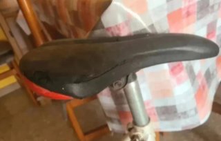 Bicicleta Clásica Blanca Para RESTAURAR
