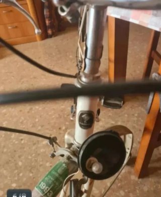 Bicicleta Clásica Blanca Para RESTAURAR
