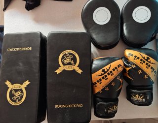 Pack Boxeo/Kick Boxing: Guantes y Pads