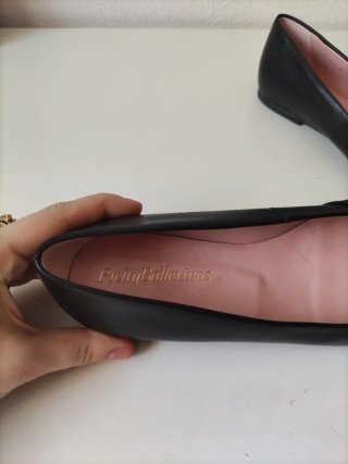 Pretty Ballerinas Bailarinas Negras Hebilla