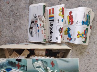 LEGO 653 Legoland Ambulancia y Helicóptero