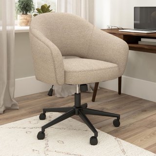Sedia da ufficio Ikea beige tessuto