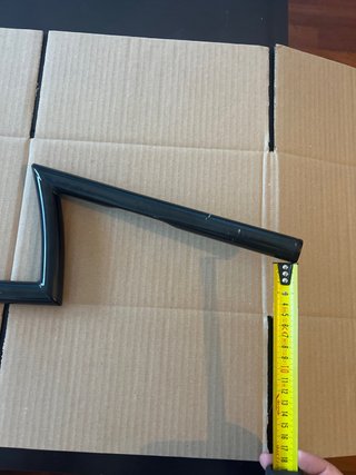 Manillar Harley Z tipo Frisco Negro