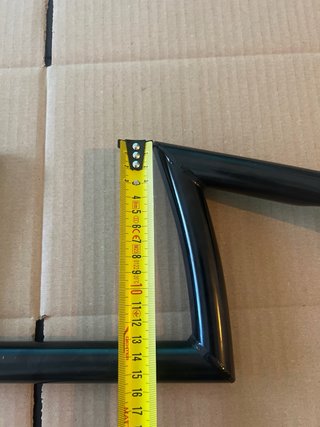 Manillar Harley Z tipo Frisco Negro