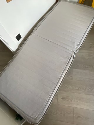 Puff Cama IKEA VALLENTUNA Gris