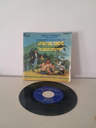 Vinilo La Isla del Tesoro - La Vida en Alta Mar 7"