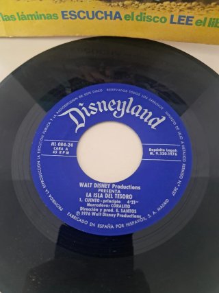 Vinilo La Isla del Tesoro - La Vida en Alta Mar 7"