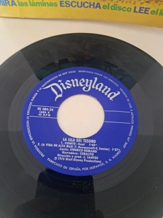 Vinilo La Isla del Tesoro - La Vida en Alta Mar 7"