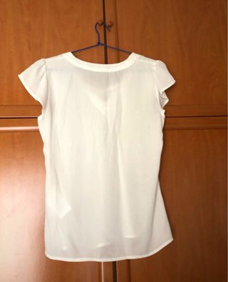 Blusa Morgan Blanca con Lazos Talla S
