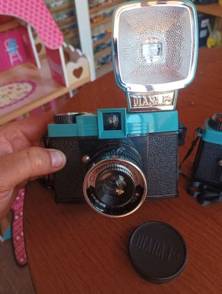 Cámaras Diana Negras y Azules